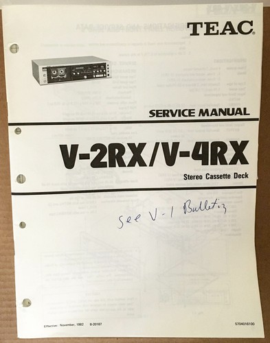 Teac 2rx v 4rx - v-4rx, stereo