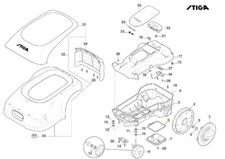 Guarnizione coperchio batteria