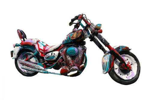 Gianni piva scultura moto