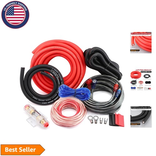 Kit cablaggio amplificatore - amplificatore, 4