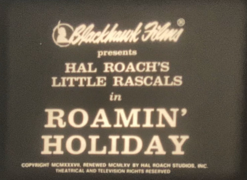 Roamin holiday - holiday”, (1937)