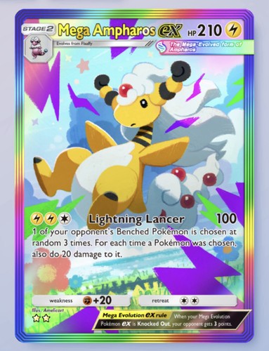 Pokemon mega ampharos eng - pokemon,