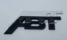 Emblema logo abt adesivo - abt, in