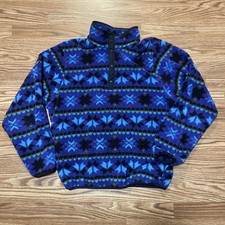 Maglione vintage LL Bean blu