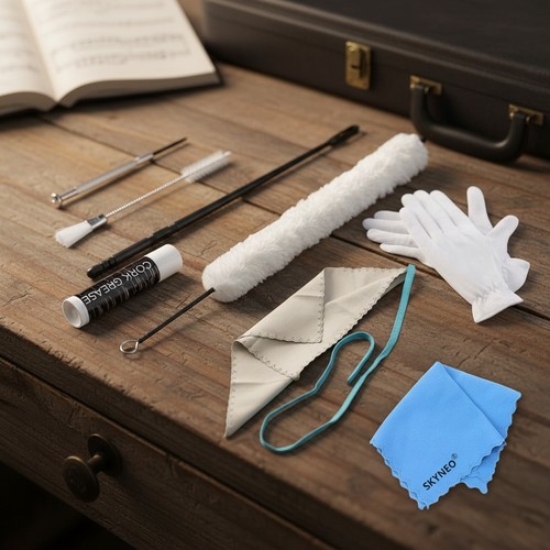 Set pulizia flauto - lusso,