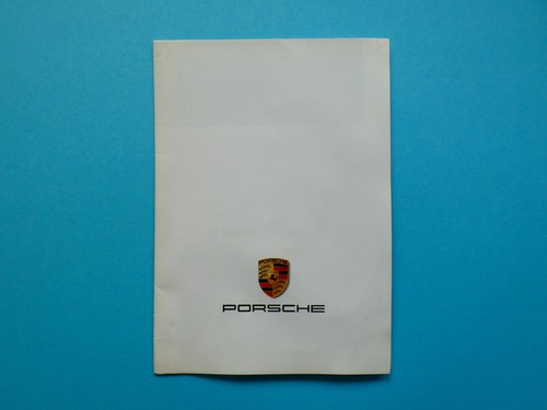Brochure poster porsche - brochure, /