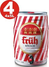 4 X Früh Kölsch 5 L Fusto Da