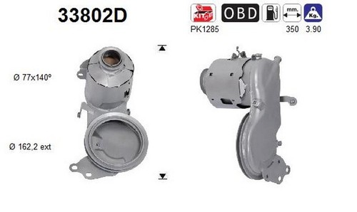 105 catalizzatore per - cv,