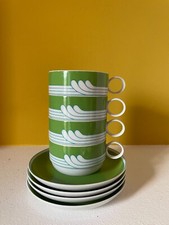 Set 4 tazze tea in Porcellana Rosenthal StudioLine Made in Germany Vintage 70