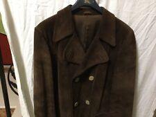 cappotto vintage uomo in crosta di vitello