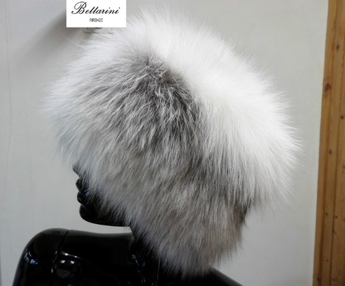 White fox fur hat cappello - fox,