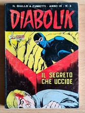 DIABOLIK N°3 ANNO IX 1970 "IL