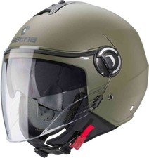 Caberg Riviera V4 X Casco Jet Con Visiera (Verde Opaco) Taglia: M (57)