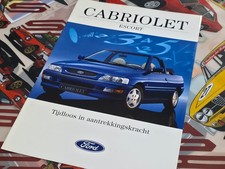 BROCHURE FORD ESCORT CABRIOLET