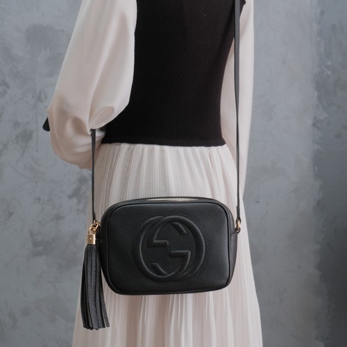 Borsa tracolla gucci soho - borsa,