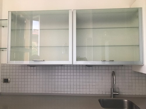 Pensili cucina bianchi con - pensili,