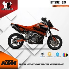 Kit Grafiche Cromate per KTM 950 Smr Motard 2006-9 BT232C3