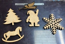 1pz 8mm MDF 100mm Decorazione