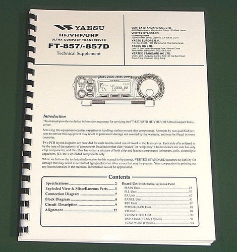 Yaesu 857 857d - yaesu, ft-857/ft-857d
