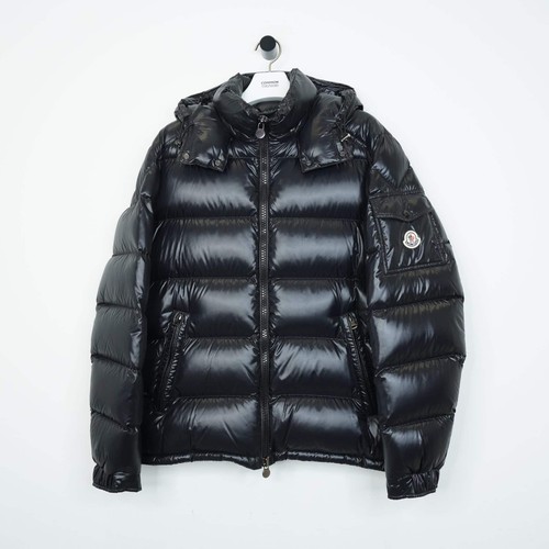 Moncler giacca nera con - moncler,