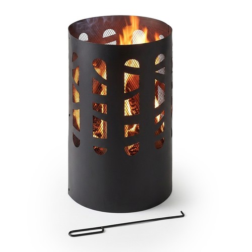 Braciere nero giardino outdoor
