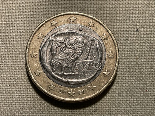 Moneta euro 2006 grecia - ,