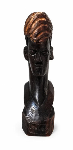 Busto scultura legno - busto,