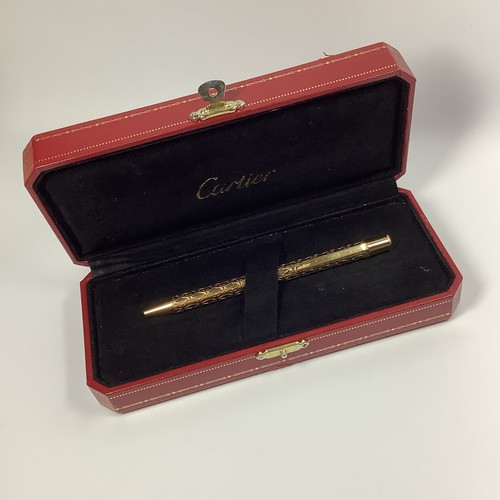 Cartier gold tone ballpoint - tone,
