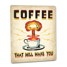 Insegna Caffè Atomic Negozio