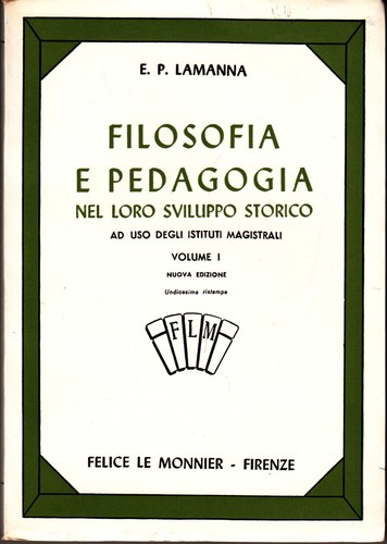 Filosofia pedagogia nel loro - e,