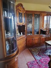 Soggiorno in radica di noce 