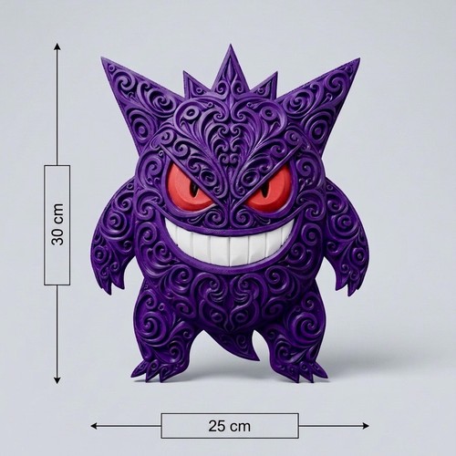 Decorazione gengar pokémon - gengar,