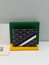 Goyard Victorie Wallet Navy