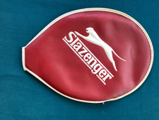 SLAZENGER VECCHIO FODERO COPRI RACCHETTA TENNIS VINTAGE ANNI ‘80