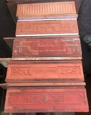 Elemento intermedio di ricambio per stufe di terracotta (Becchi, Felici e altri)