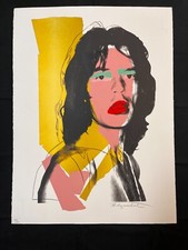 Stampa Andy Warhol Mick Jagger