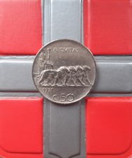(£)   50 Centesimi 1921