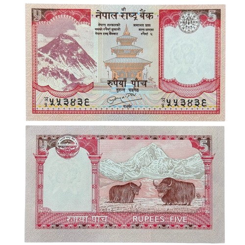 Nepal rupees banknote - 5,