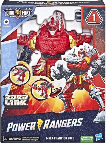 Power rangers dino fury rex - rangers, t-rex