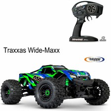 Traxxas TRX89086-4-GRN Wide Maxx Monster Truck verde brushless 4S 1:10 TQI 95 km