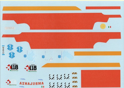 Fpmodel decal per ambulanze - ,