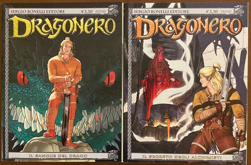 Lotto dragonero prima - dragonero, serie
