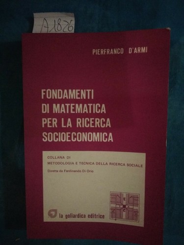 Fondamenti matematica per - fondamenti, di