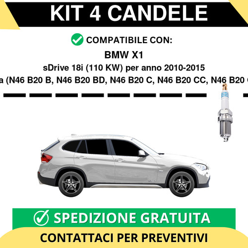 Kit candele per bmw - per,