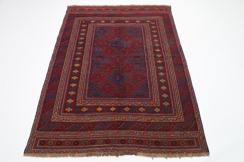 Tappeto tribale zona - rossa, x