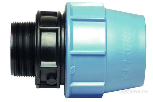 Raccordo maschio 50x1 - 1/4",
