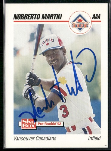 Norberto martin 1992 skybox - martin,