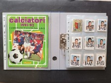 Album vuoto con cedole e figurine + set completo Panini Calciatori 1991-92