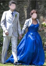 Abito da sposa o cerimonia blu Imperiale Morilee di Madeline Gardner