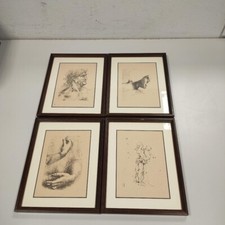 Set di 4 Quadri Stampa